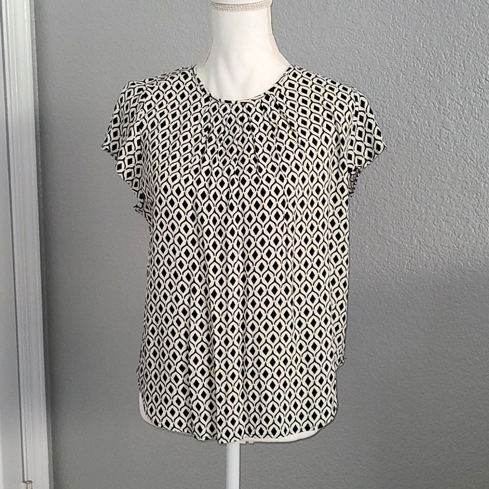 H&M printed blouse
